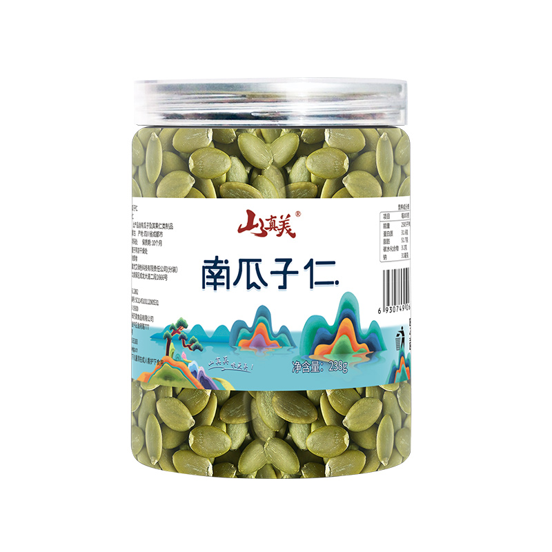 山真美 南瓜子仁238g（单位：罐） 拿铁色