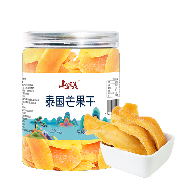 山真美 泰国芒果干200g（单位：罐） 拿铁色