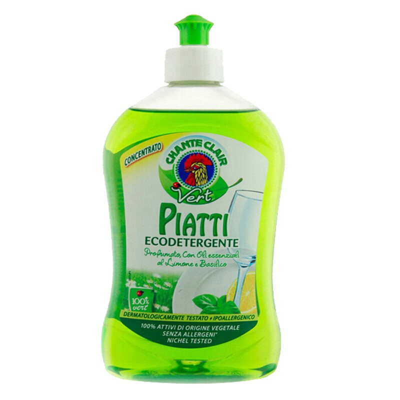 大公鸡管家 浓缩洗洁精（柠檬味）500ml（单位：瓶） 清新色