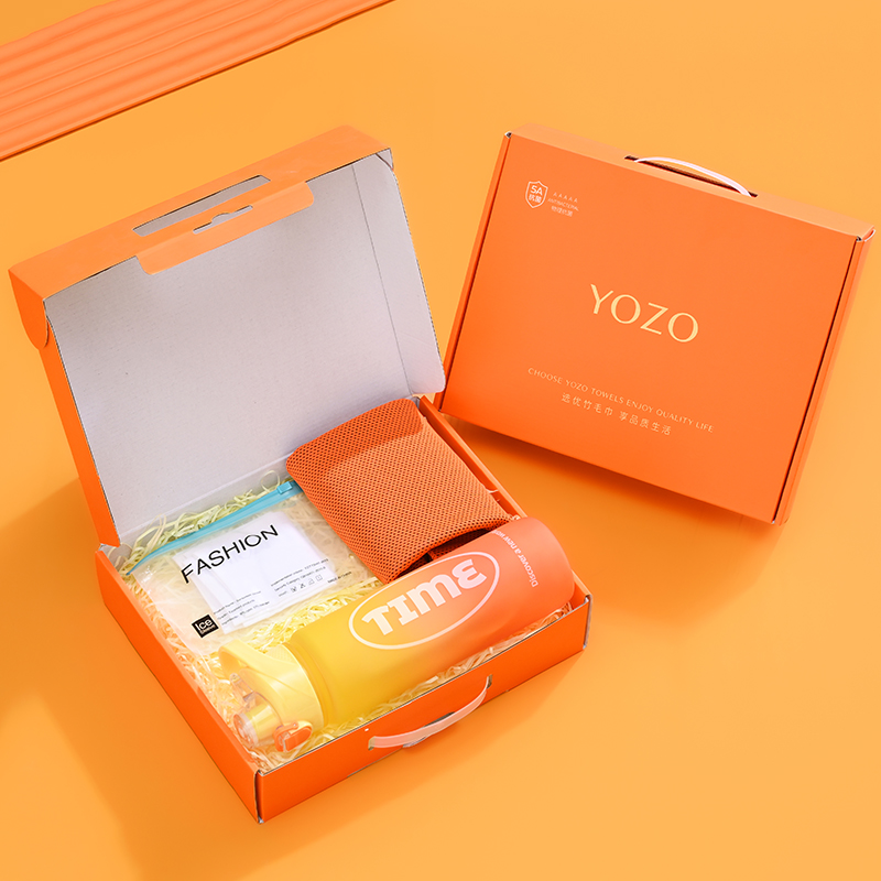 优竹世家 运动套装-A 1冷感巾1冰袖1水壶组合礼盒装（单位：套） 随机