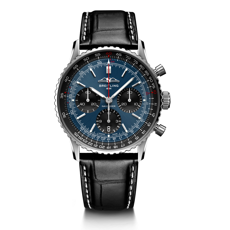 百年灵（BREITLING）航空计时系列41机械男表 AB0139241C1P1(单位：块) 蓝色
