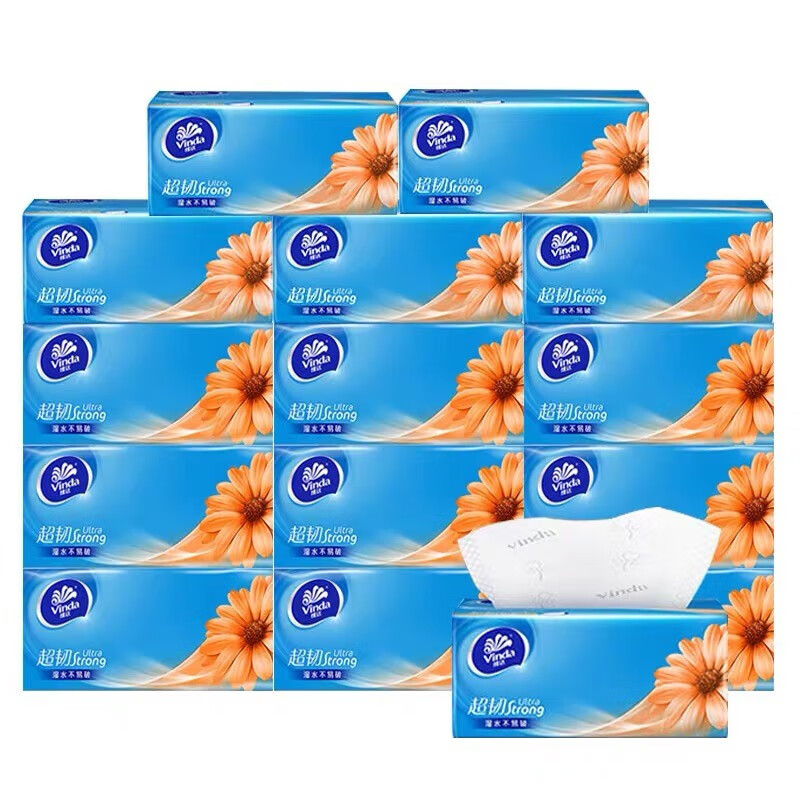 维达超韧抽纸120抽60包V2223-60E-T（单位：提）  