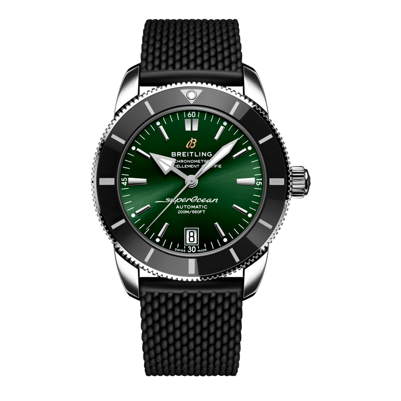 百年灵（BREITLING）超级海洋文化系列机械42男表 AB2010121L1S1（单位：台） 绿色