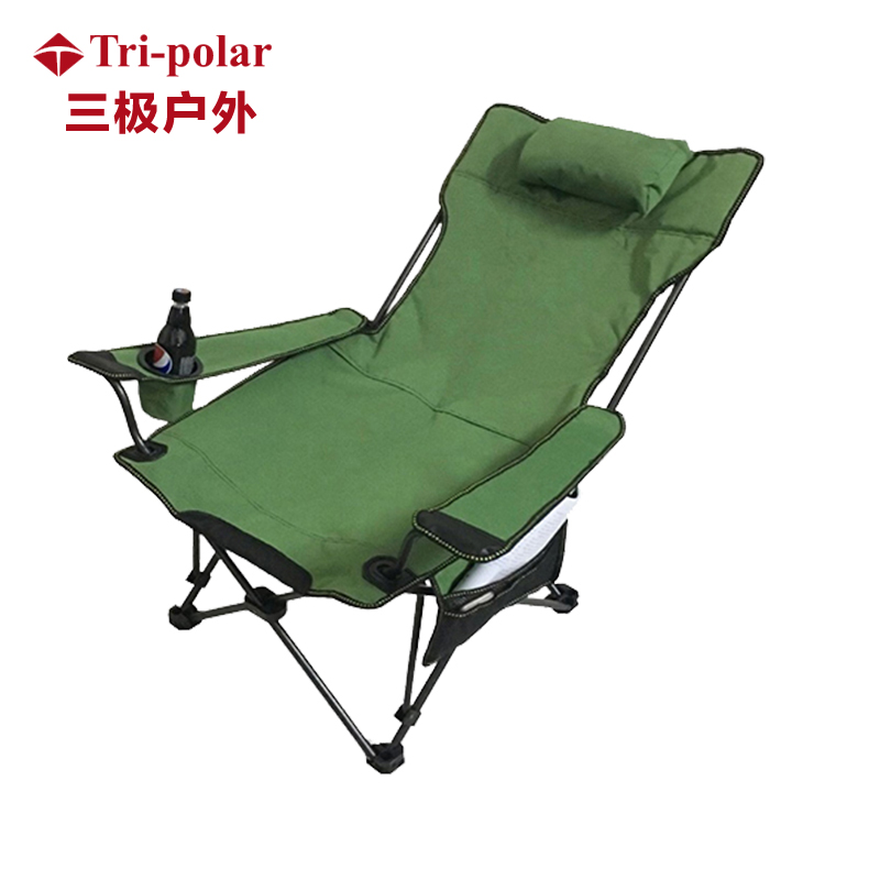 三极 TP8845 户外折叠躺椅沙滩椅  单位：把 50*50*80  绿色全布