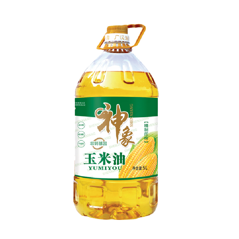 神象 非转基因玉米油5L（单位：桶） 拿铁色