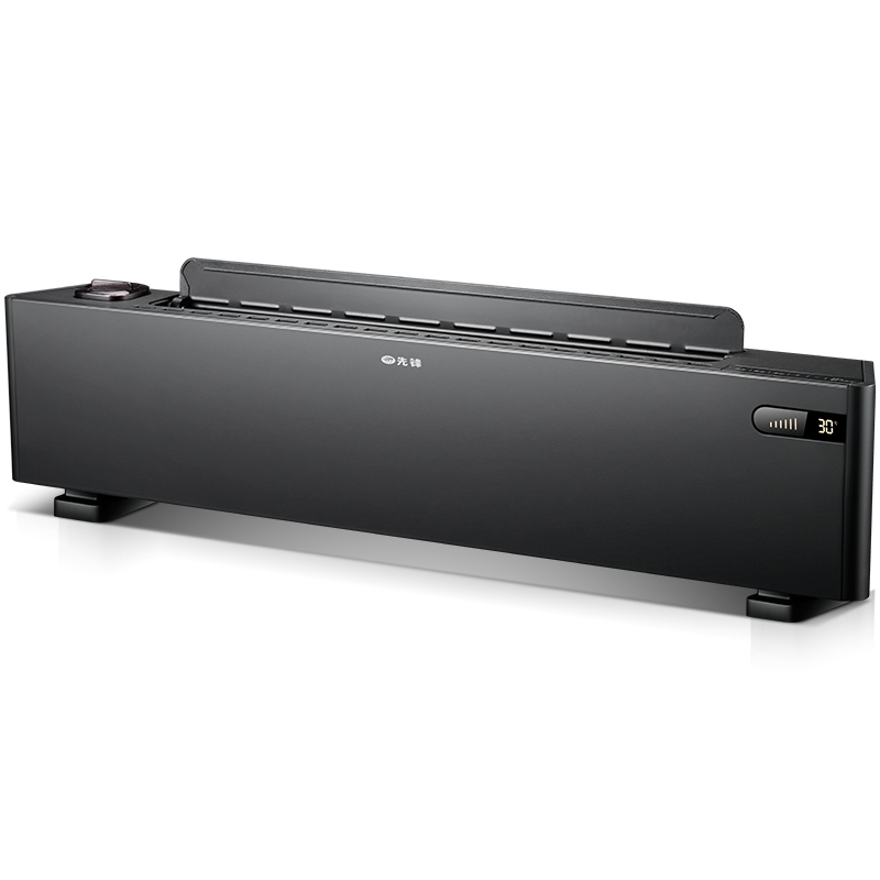 先锋(Singfun)真石墨烯踢脚线取暖器家用智能控温电暖气对流式遥控DTJ-T11R（单位：台） 墨色