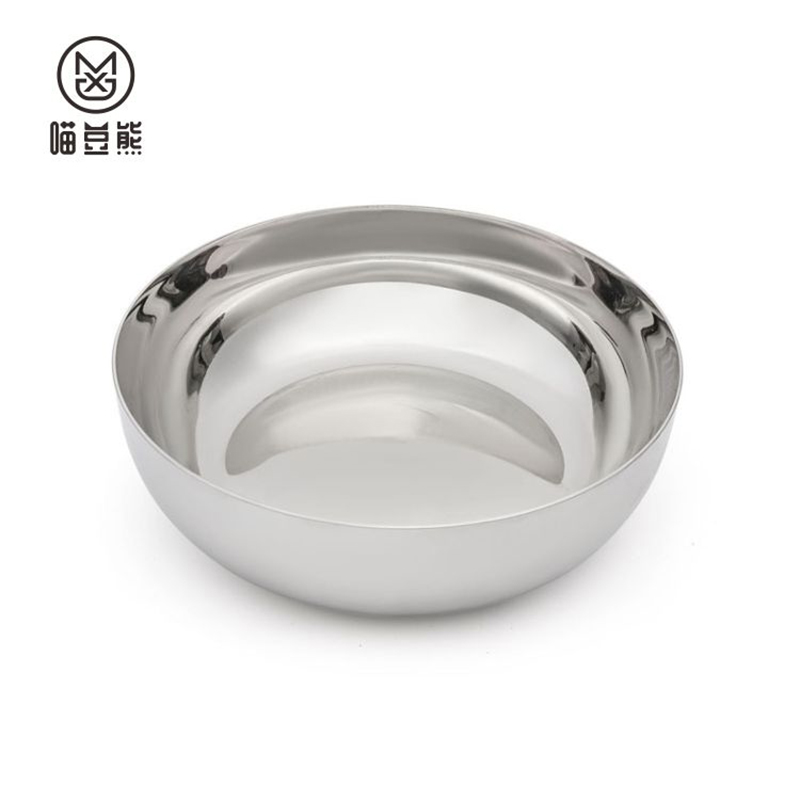 喵豆熊 MDX-301三层钢食品级304不粘和面盆 不锈钢色 单位：个 不锈钢色