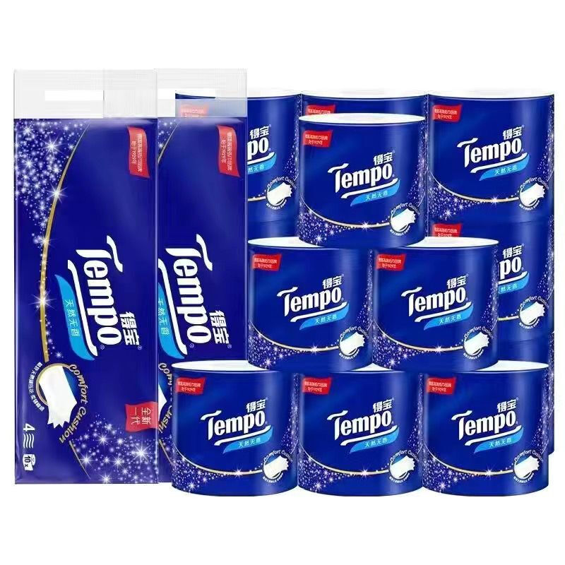 得宝卷纸无香4层160克20卷T4680-20E-T（单位：提）  