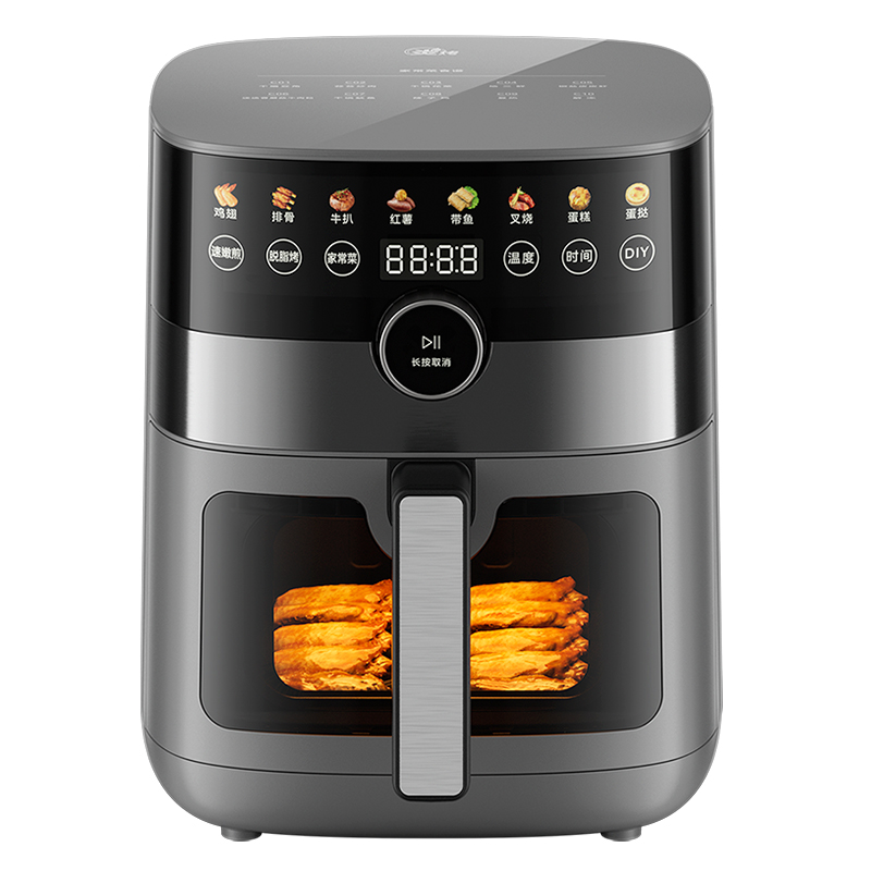 美的（Midea） KZC6584 6.5L 空气炸锅 玄武灰（单位：个）