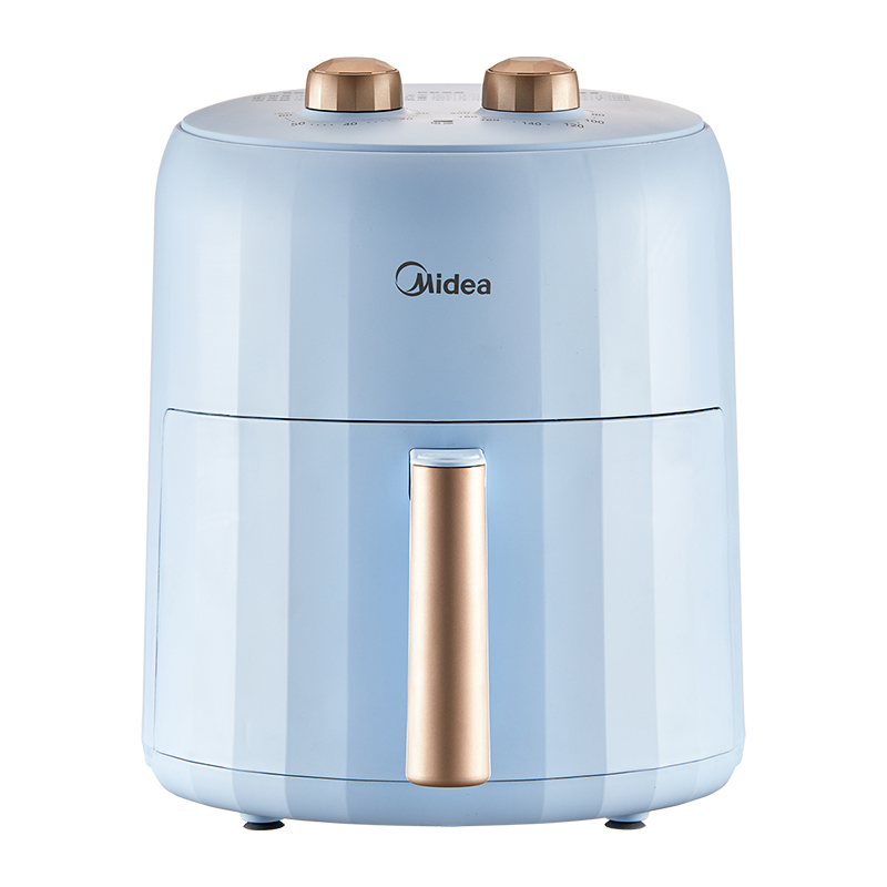 美的 家用4.7L无油低脂空气炸锅 KZE5012（单位：台） 冰川蓝