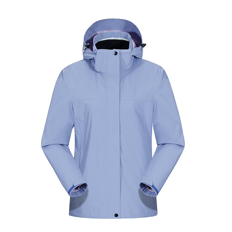 三极 TP8447 高太尔热封冲锋衣两件套可拆卸-羽绒内胆 单位：件 薰衣草紫（女款） XL