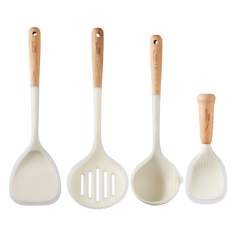 炊大皇奶油夹心勺铲套装JX04TZ（单位：套) 白色