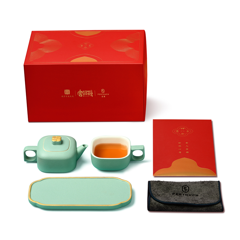 泊喜 四合如意私享茶器（蒂芙尼蓝）（单位：个）  