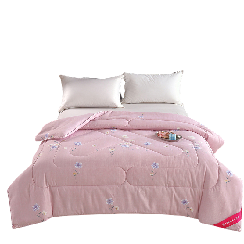 洁丽雅花语悠然亲舒被JLY-CB918（单位：床） 茱萸粉