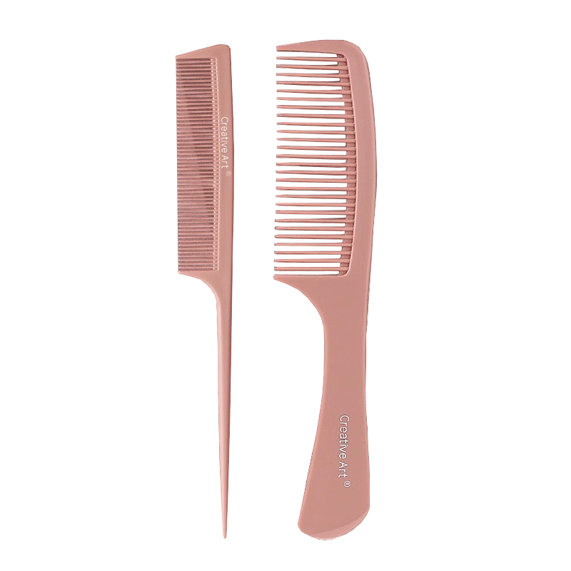 Creative art大刀粉色+尖尾梳粉色TZ-06300-DAS/06819-DSF（单位：把） 粉色