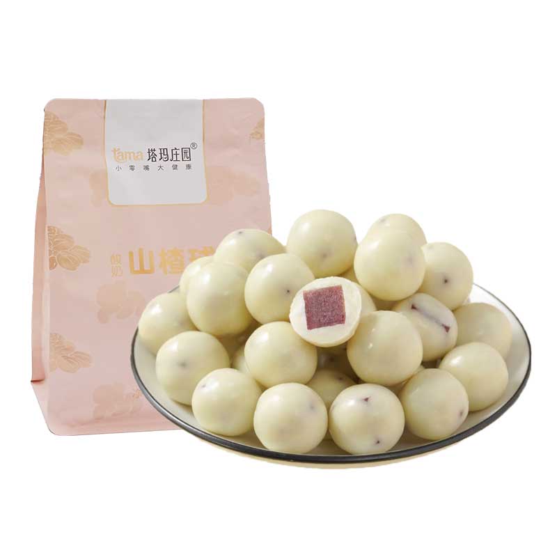 塔玛庄园酸奶山楂球210g/袋*3袋  