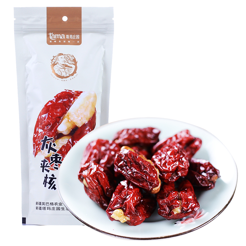 塔玛庄园灰枣夹核105g/袋*3袋  