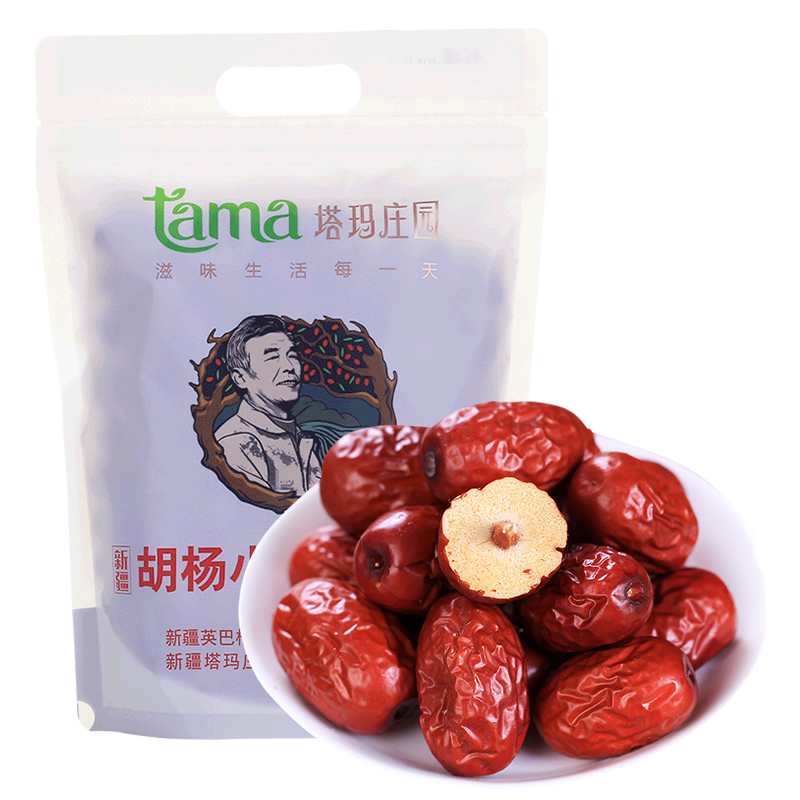 塔玛庄园胡杨小枣500g/袋*1袋  