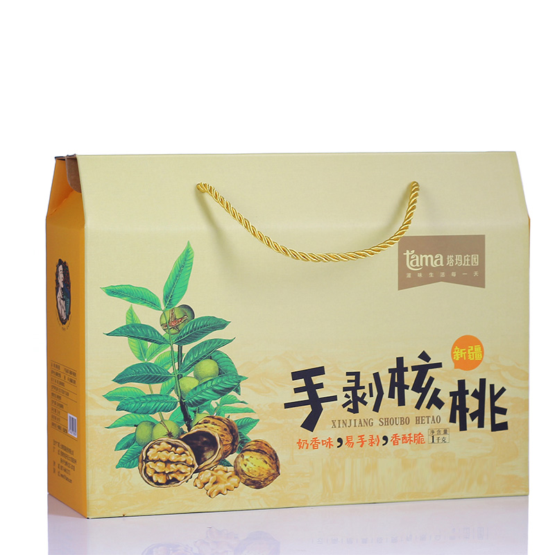 塔玛庄园手剥核桃（草本味）礼盒1000g/盒*1盒  