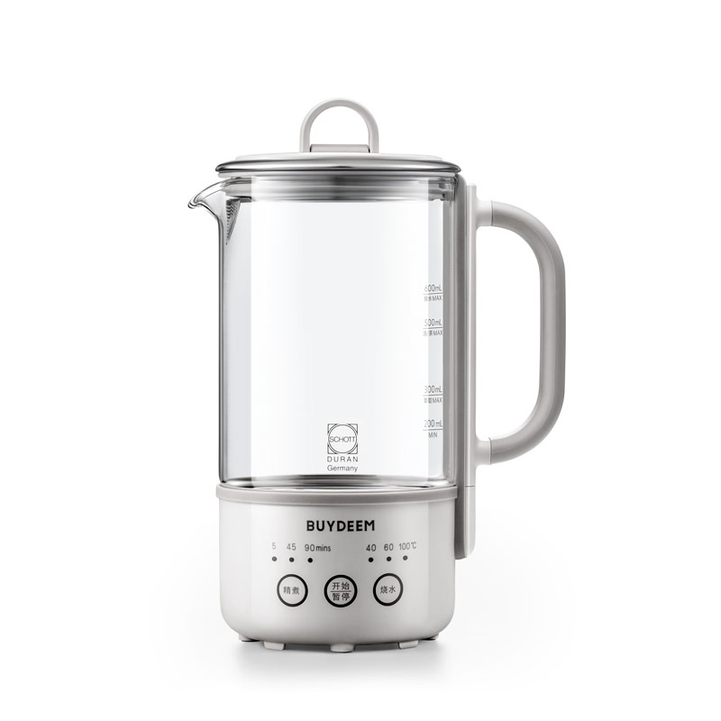 北鼎(Buydeem)K32养生壶电水壶迷你养生杯（不含萃取篮）（单位：个） 燕麦白