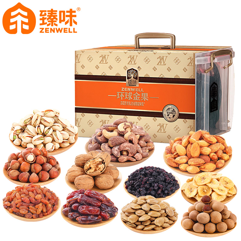 臻味-2.35KG环球金果礼盒 2.35kg 单位：盒 自然色