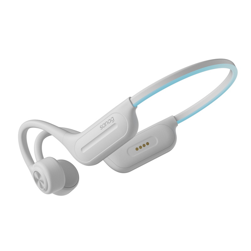 sanag塞那B91骨传导蓝牙耳机真无线运动跑步游泳专用S-B91SPro.32G-个 白色