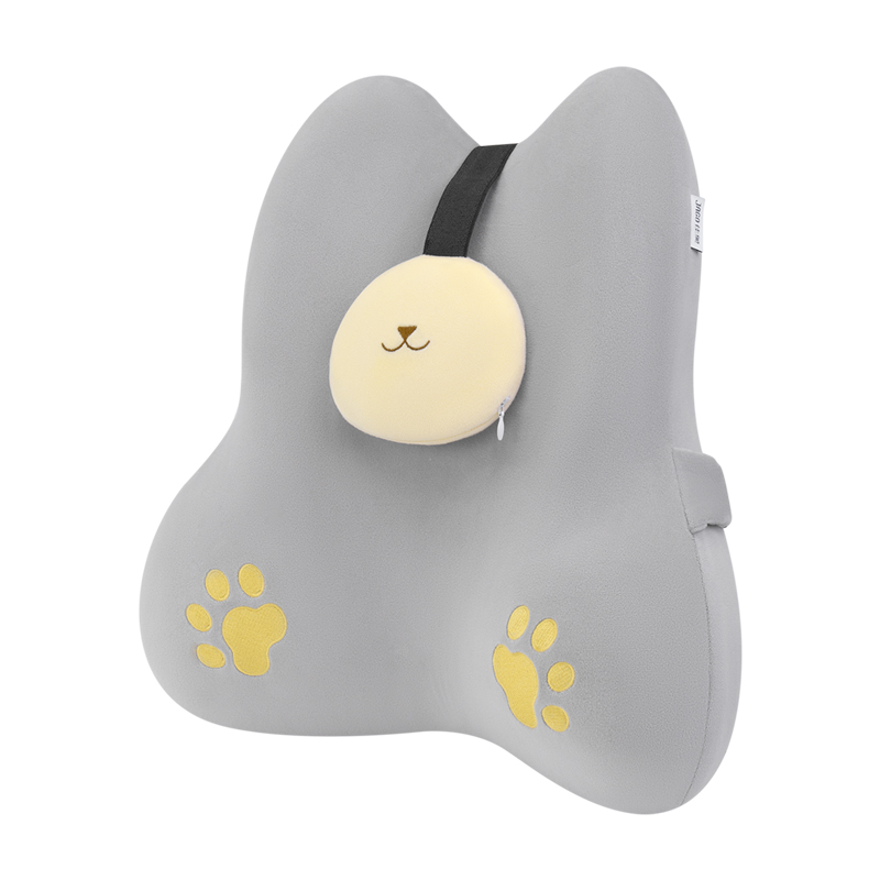 佳奥 猫爪腰垫（单位：个） 灰色