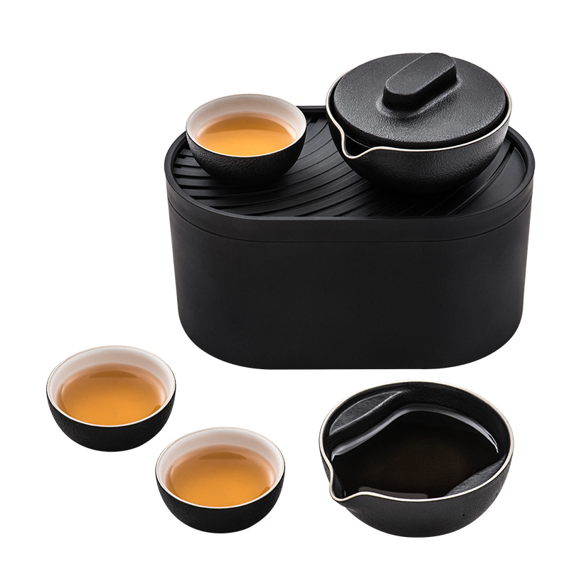 泊喜（Pertouch） 小巨蛋T1砂岩釉茶盒版（极客黑）（单位：个）  