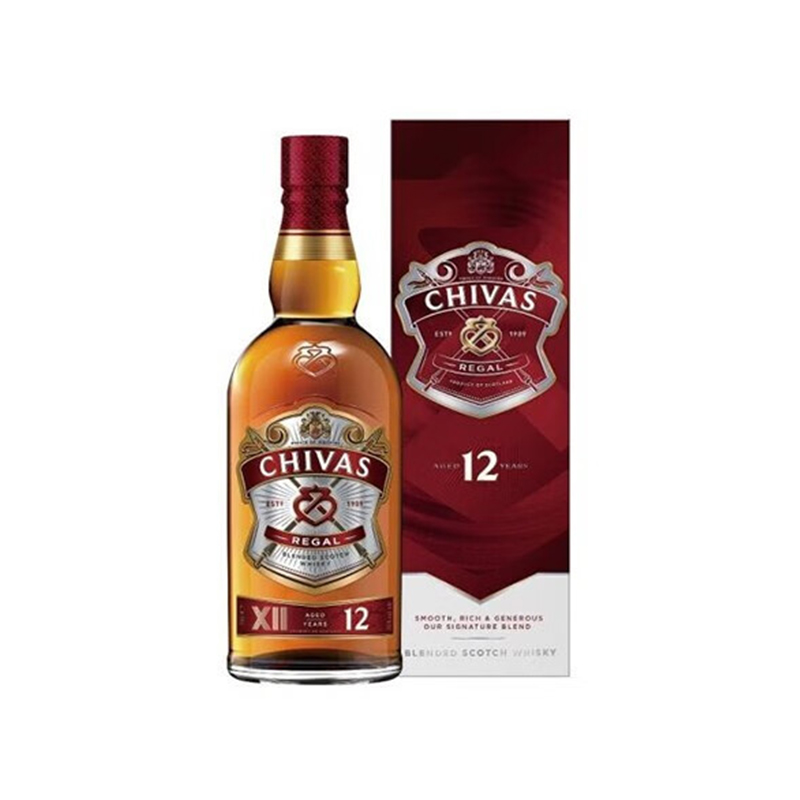 芝华士12年苏格兰威士忌700ml（单位：瓶） 图色
