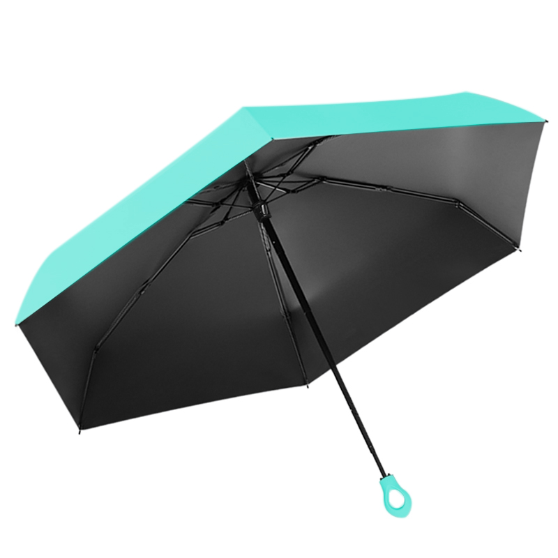 尼诺里拉五折指环晴雨伞NL0209（单位：把） 孔雀蓝