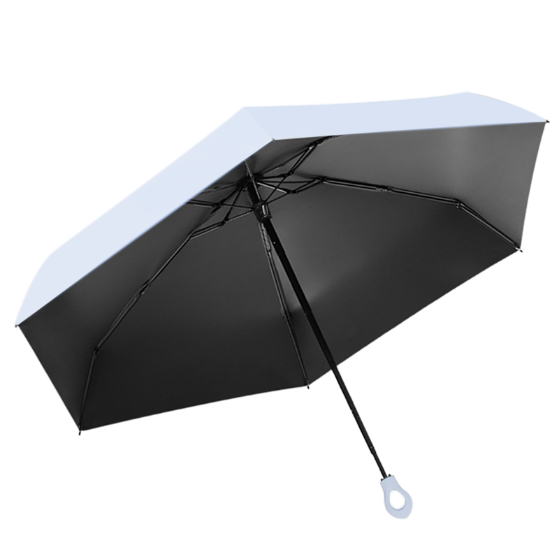 尼诺里拉五折指环晴雨伞NL0209（单位：把） 天蓝色