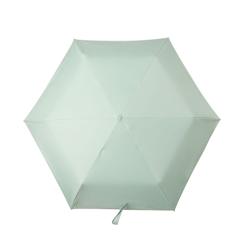 尼诺里拉 尼贝拉&middot;秒收彩胶晴雨伞 NR6034（单位：把） 豆绿