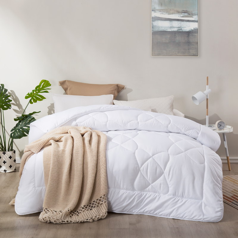 罗莱生活荣誉出品LOVO 芮享防螨春秋被200*230cm（单位：条） 白色