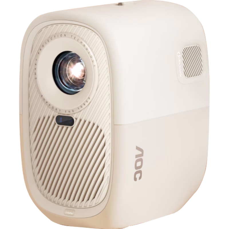 AOC F1智能家用投影仪 自动对焦 自动梯形校正 无线同屏 Devialet影院音效 F1单位：台 自然色