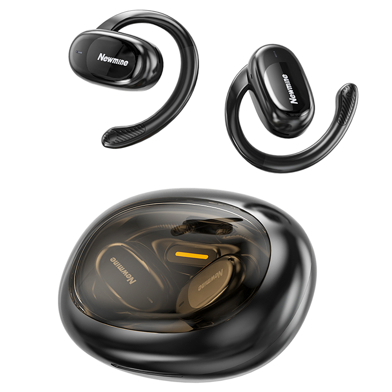 纽曼OWS开放式蓝牙耳机挂耳式不入耳空气传导5.3蓝牙JM05 单位：个 黑色