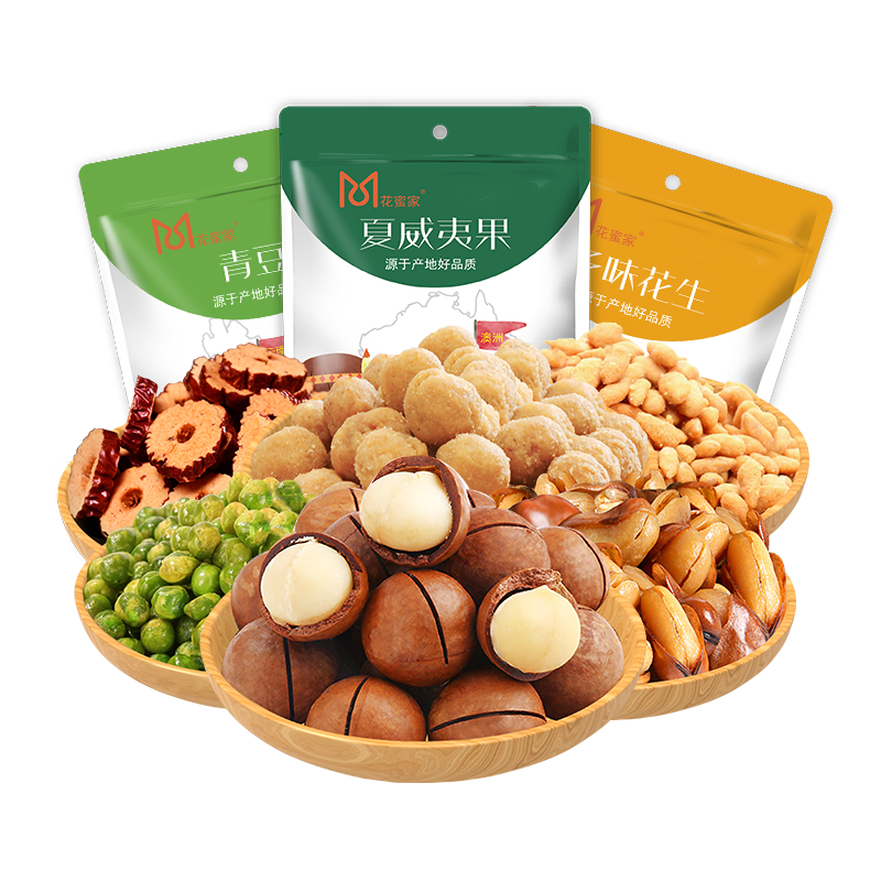 花蜜家零食百宝&middot;箱欢聚零食（单位：盒） 图片色