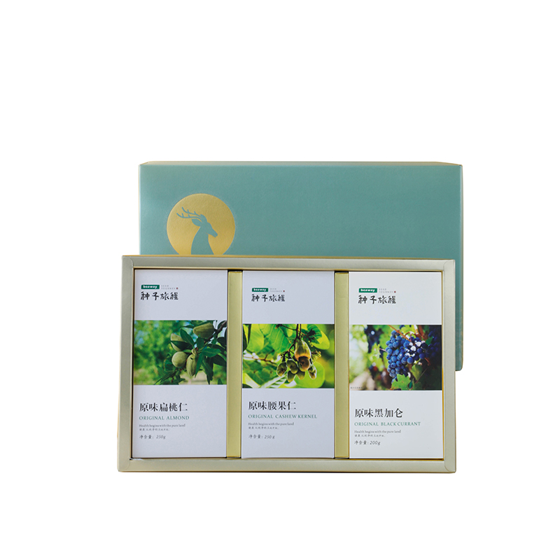 北纬三十八度丨东方秘语原味坚果礼盒800g健康原味坚果蜜饯香甜可口单位：盒 极光色