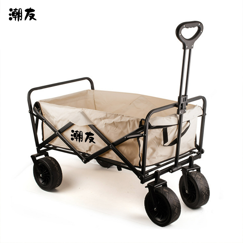 潮友经典款家用营地车普通轮5寸CY-TZ1017（单位：件） 象牙色