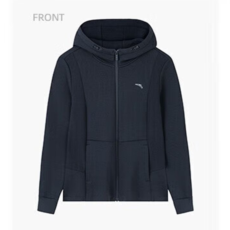 安踏 女夹克/外套 162337716-3 基础黑（单位：件） 162337716-3/S