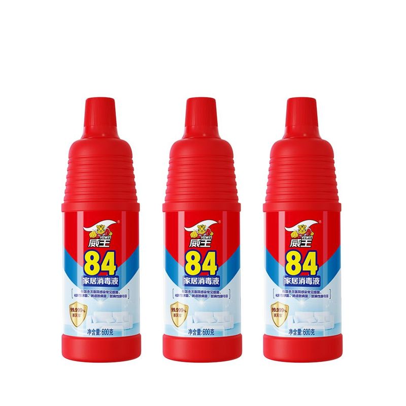 立白 威王84家居消毒液600g*3瓶 （单位：套）混色