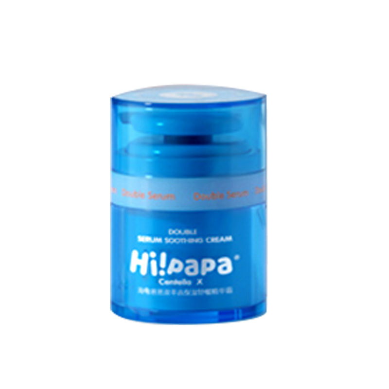 海龟爸爸双萃高保湿舒缓精华霜 50g（单位：瓶） 深蓝色