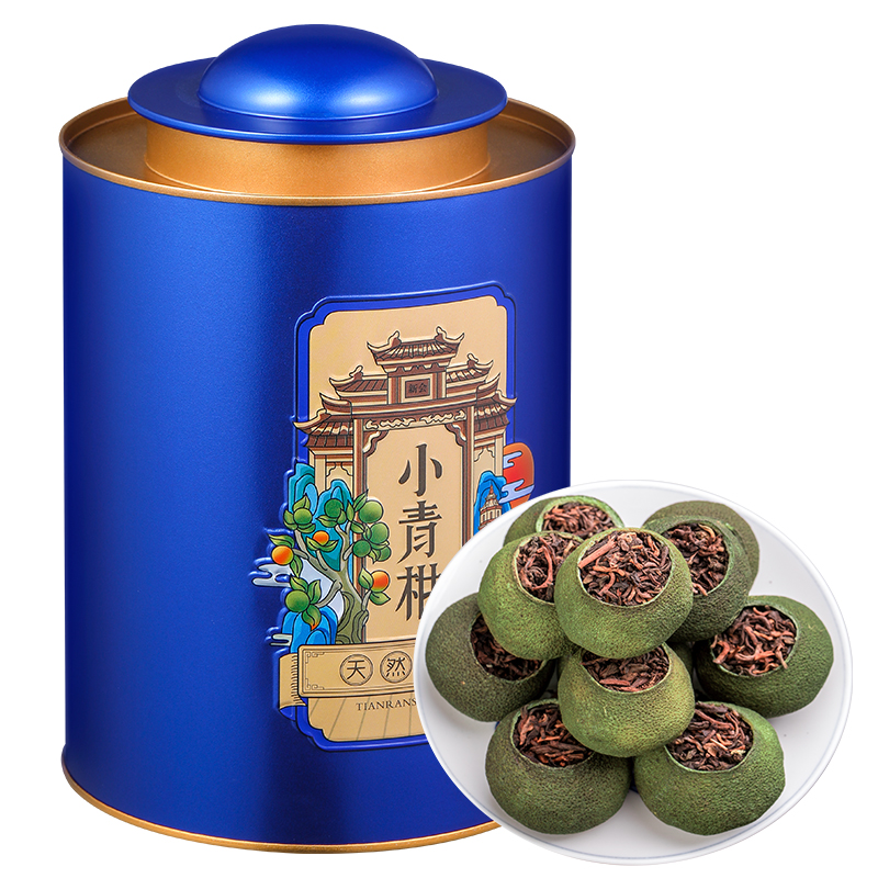 茗杰 新会陈皮小青柑普洱茶  500g（单位：罐） 500g