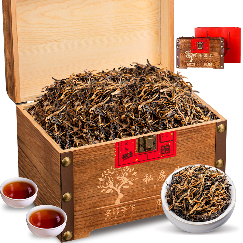 茗杰 云南古树滇红茶 500g（单位：箱） 混色