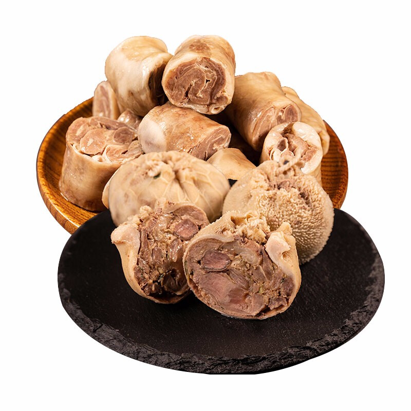 羔羊部落肚包肉504g*2盒+羊肉肠504g*2盒组合 莓果色