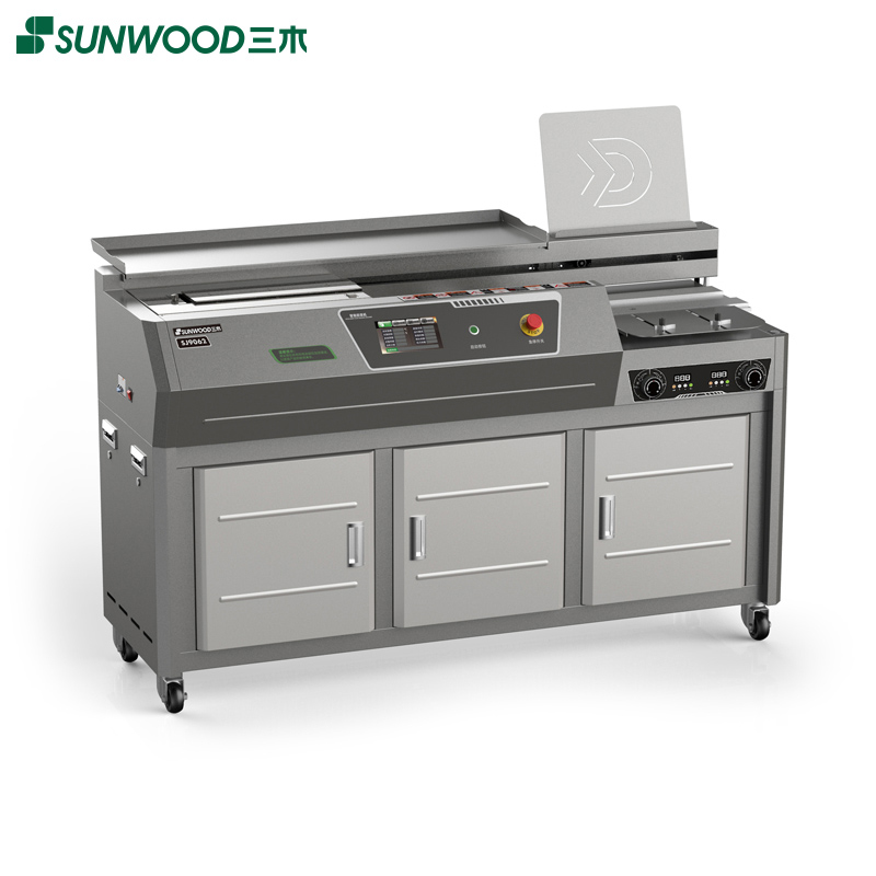 三木 SJ9062 全自动智能胶装机 A3 制本长度440mm 制本厚度60mm（计价单位：1台） 深灰色