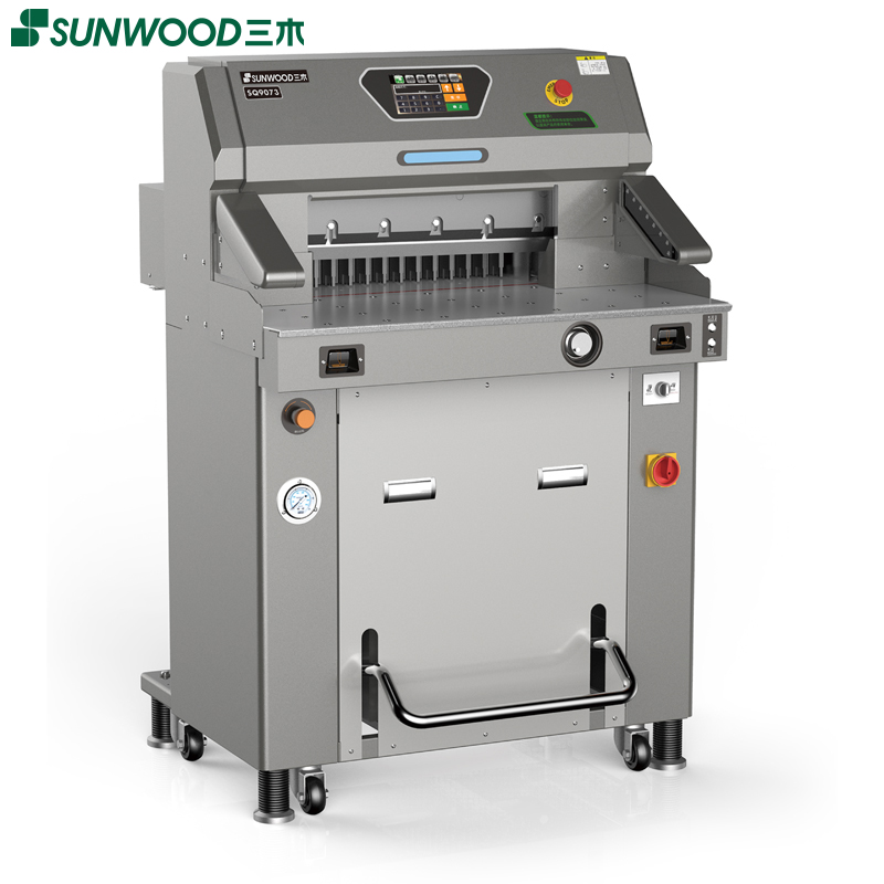 三木 SQ9073 低噪液压程控切纸机 裁切尺寸500mm 裁切厚度100mm（计价单位：1台） 深灰色