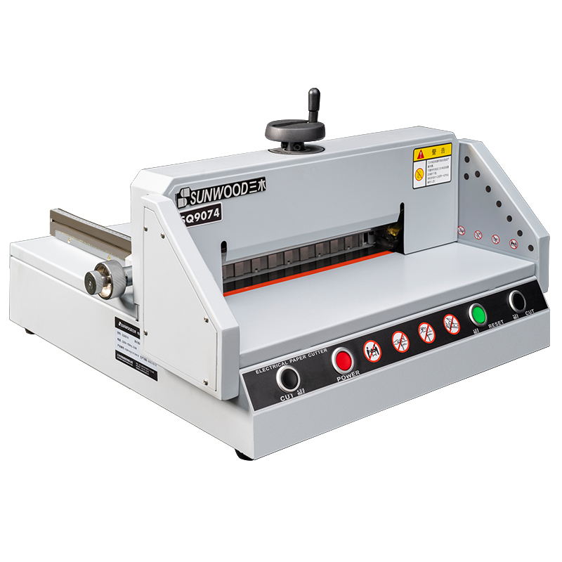 三木 SQ9074 电动精密切纸机 裁切尺寸330mm 裁切厚度40mm（计价单位：1台） 深灰色