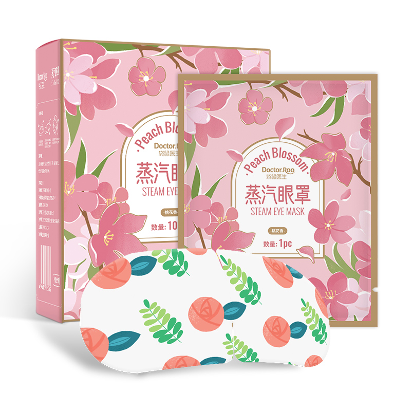 袋鼠医生 蒸汽眼罩  10片/盒*5盒 桃花香