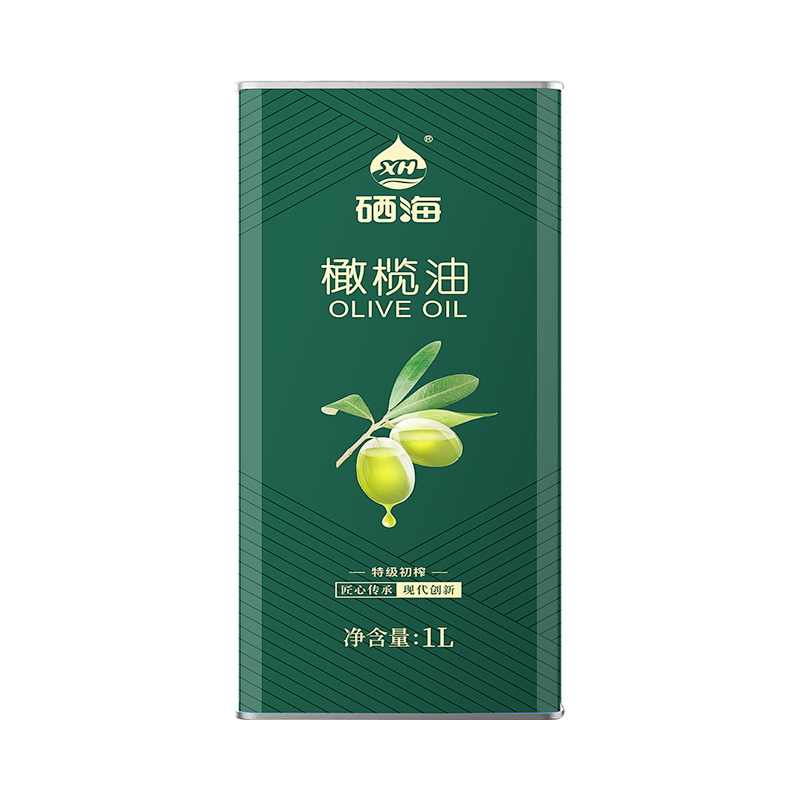 XH硒海（马克铁）特级初榨橄榄油1L（单位：瓶） 特级初榨橄榄油1L