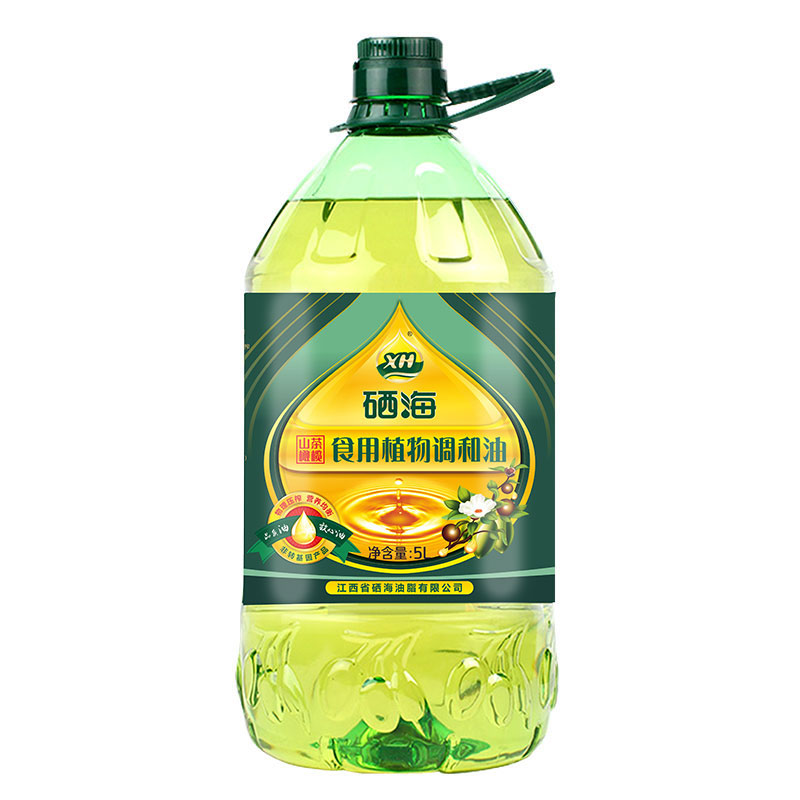 XH硒海山茶橄榄食用植物调和油5L（单位：桶） 山茶橄榄食用植物调和油5L